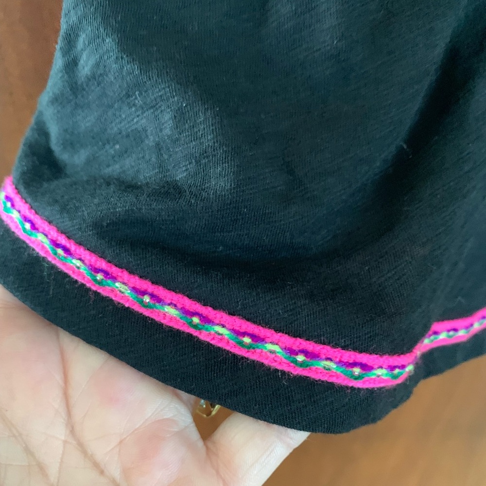 Pitusa Black Dress with Pink Accents - Picture 12 of 14